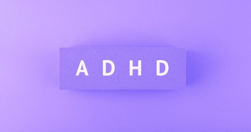 Text overlay: ADHD