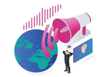 Illustration showing loud noise as a potential cause of eardrum burst