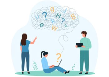 Illustration of dyslexia complications in learning