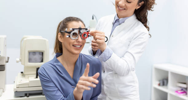 Eye exam for retinal issues