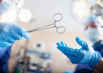 Surgical treatment for Chiari malformation in operating room