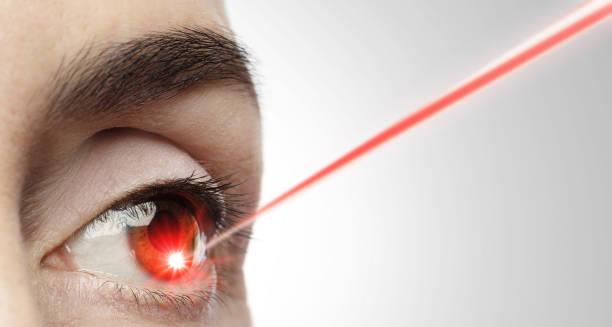 Laser therapy targeting eye for cancer treatment