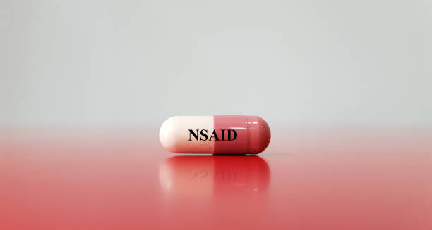 NSAID capsule used in the treatment of gout symptoms and inflammation