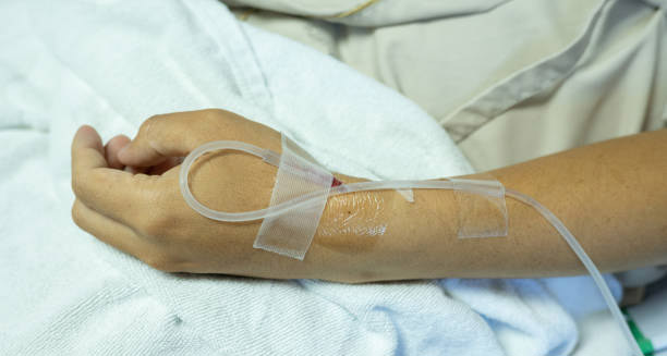 Laboratory scene illustrating treatment development for hypoparathyroidism